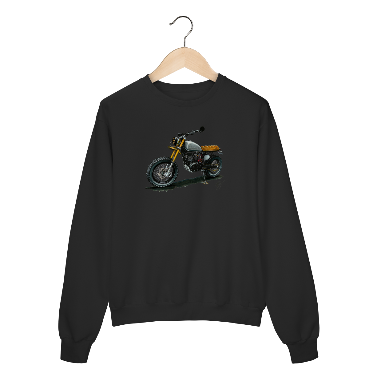 Scrambler Ride Moletom Fechado