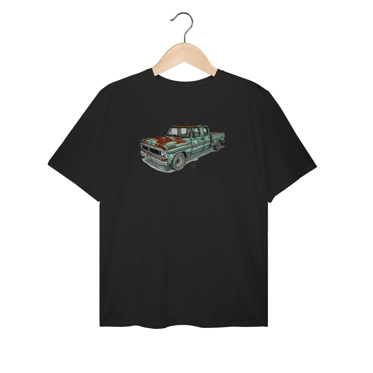 Rusty Ford Camiseta Plus Size