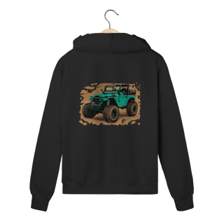 Land Cruiser Camper Moletom Zíper