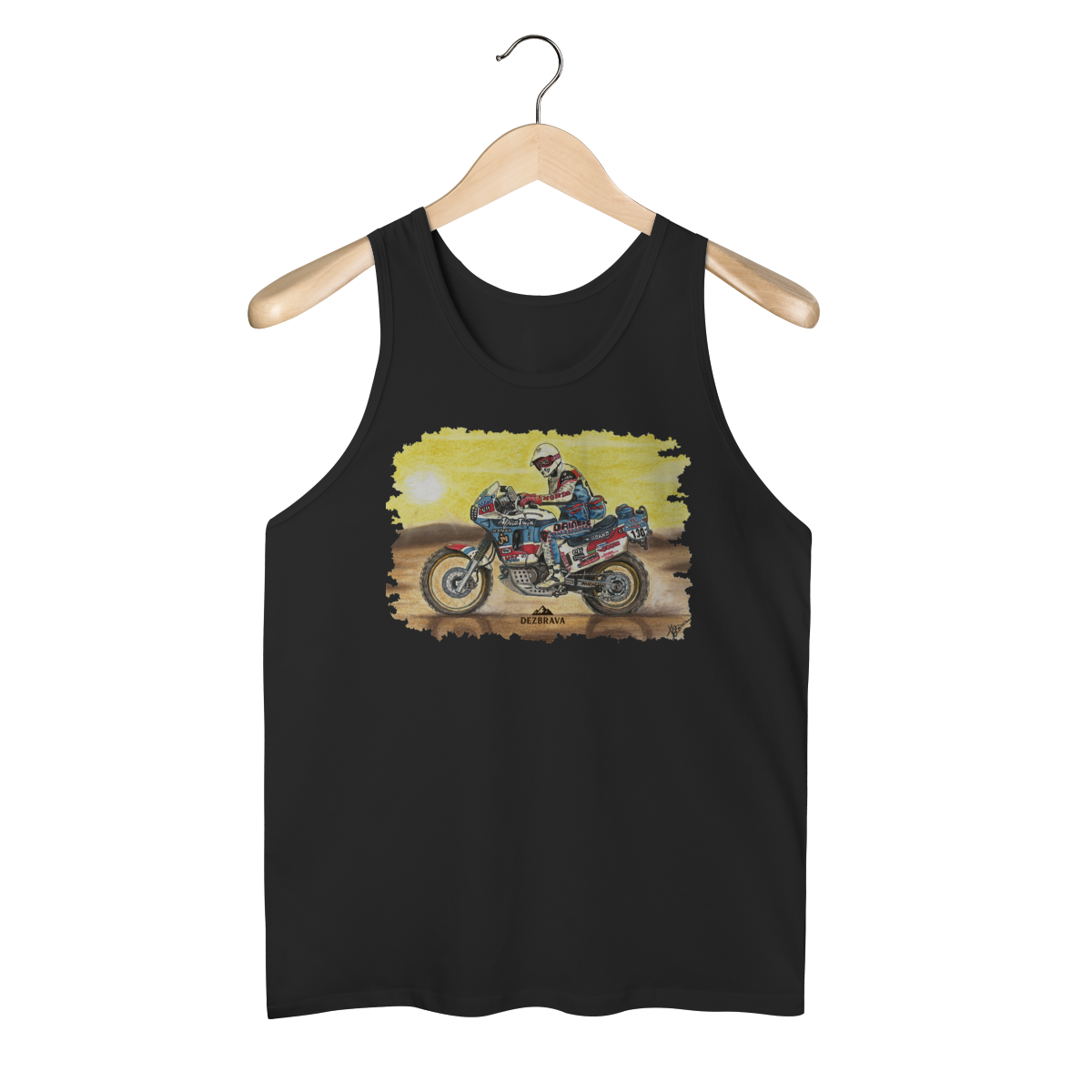 Africa Twin Dakar Camiseta Regata