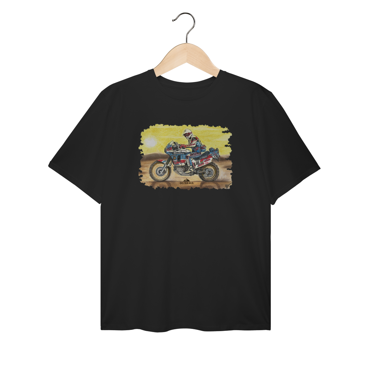 Africa Twin Dakar Camiseta Plus Size