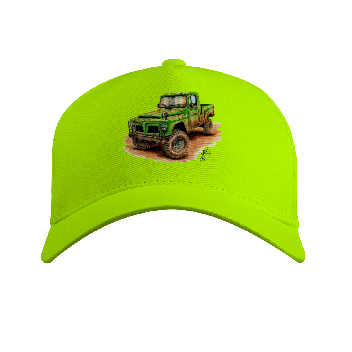 F75 Green Action Boné Prime com Tela