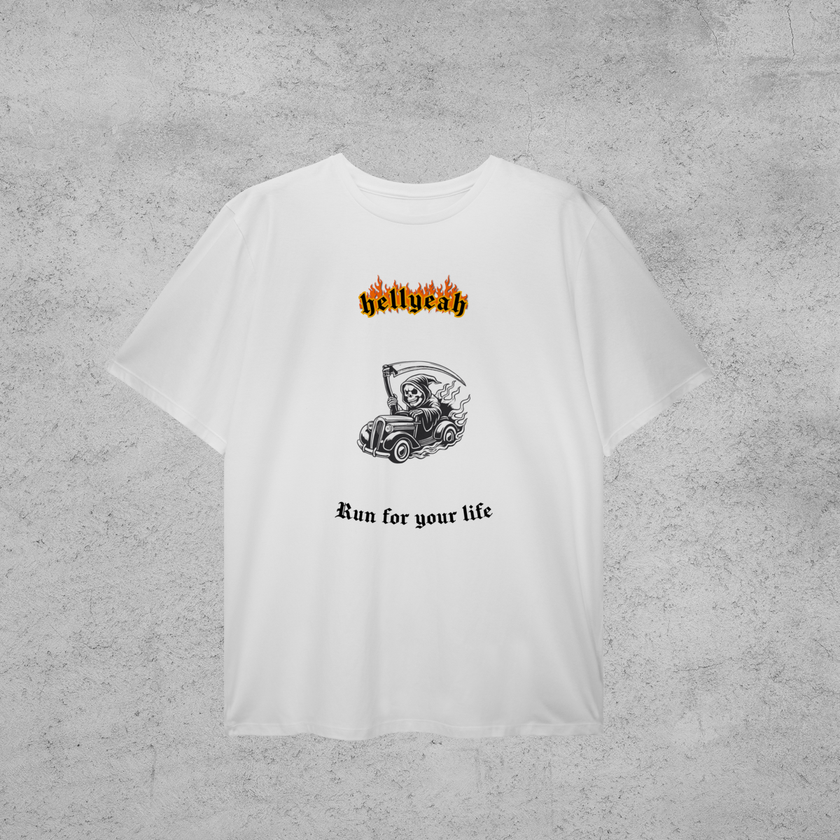 Camiseta Plus Size Run for Your Live