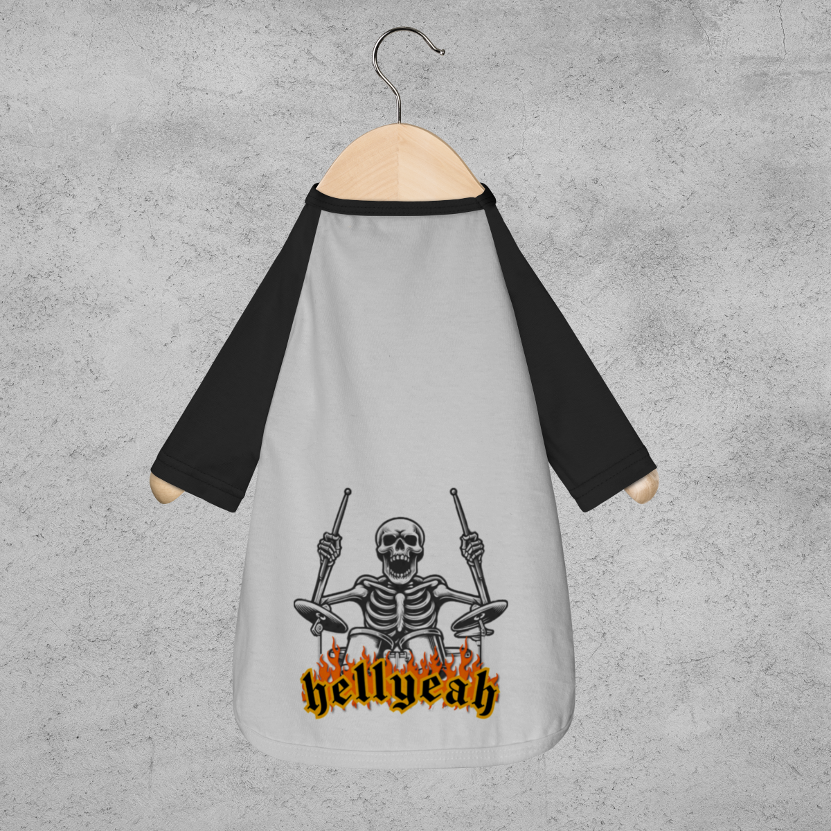 Camisa PET DOG Drum in Hell