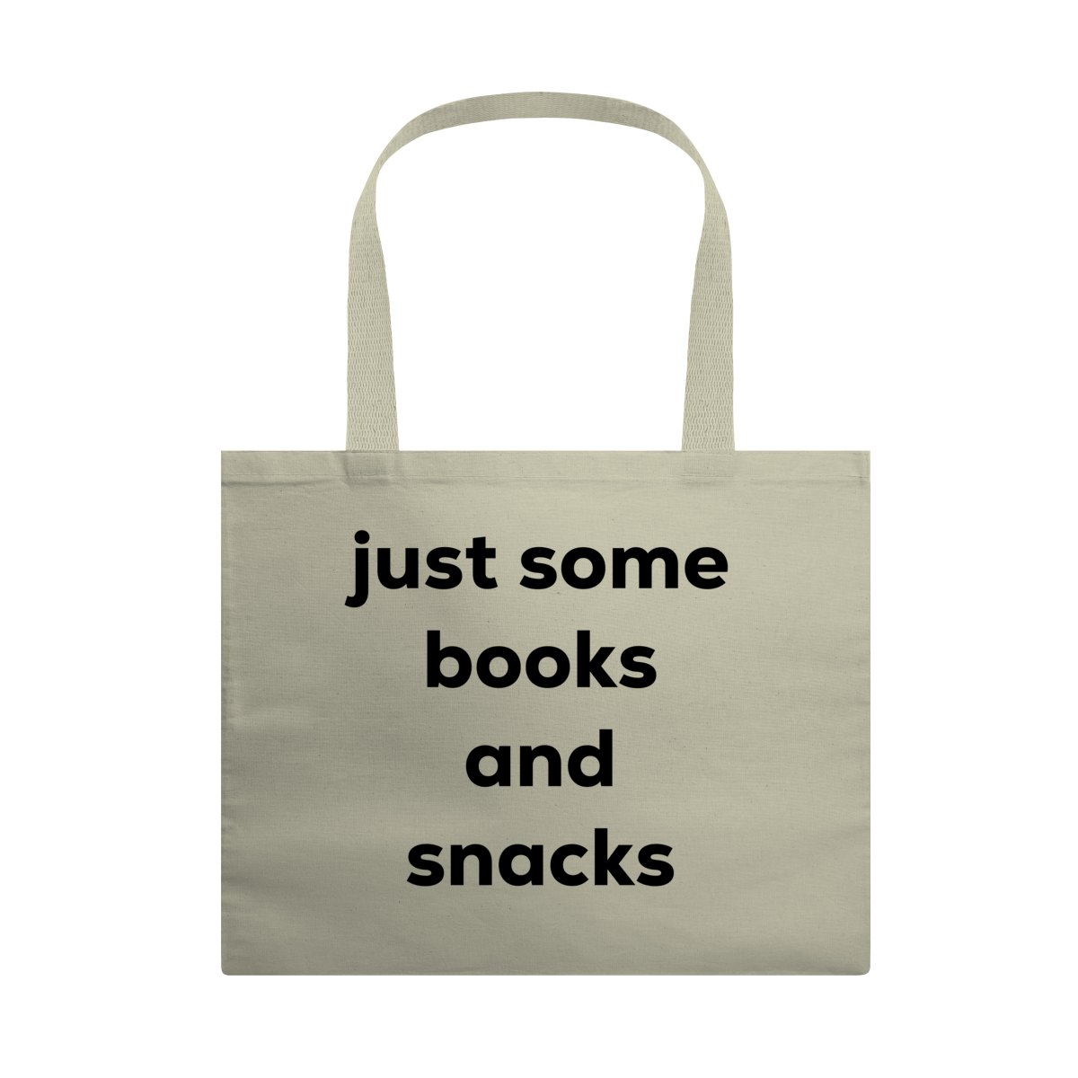 Nome do produto: just some books and snacks
