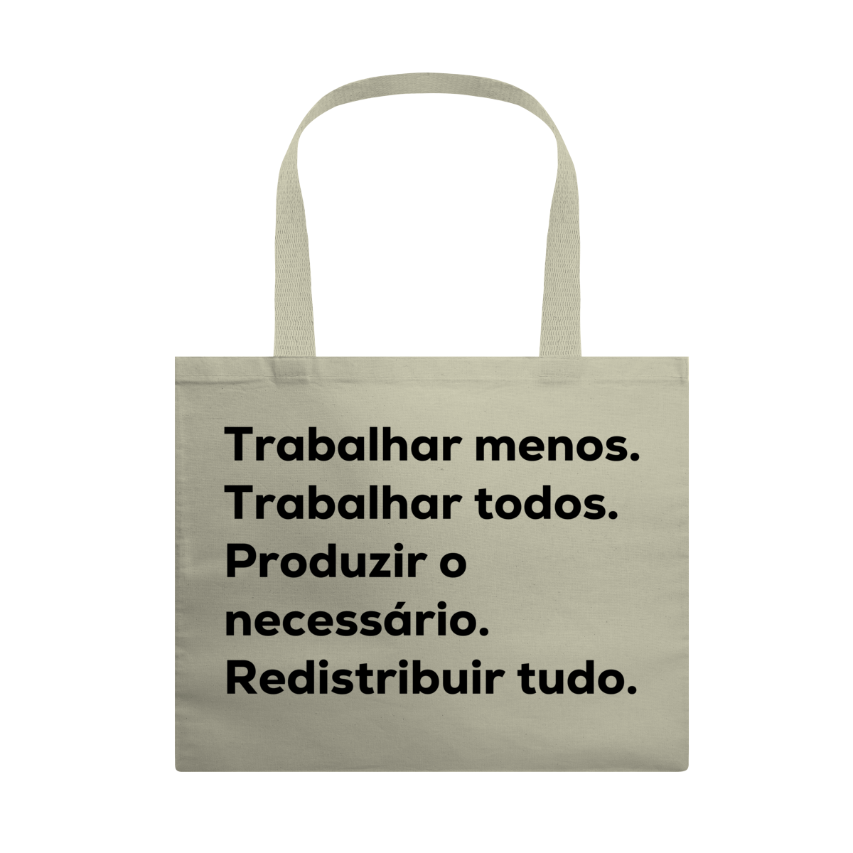 Nome do produto: trabalhar menos, trabalhar todos, produzir o necessario, redistribuir tudo