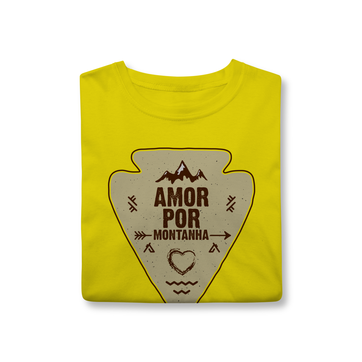 Camiseta Unisex - Amor por Montanha