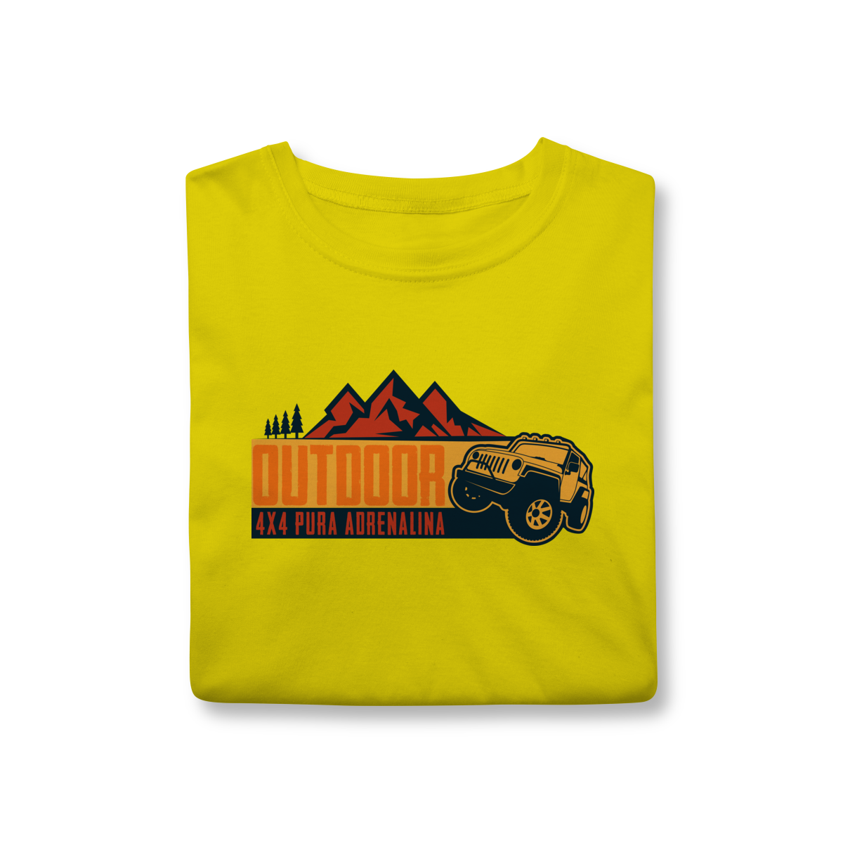 Camiseta Unisex -  4x4 Pura Adrenalina
