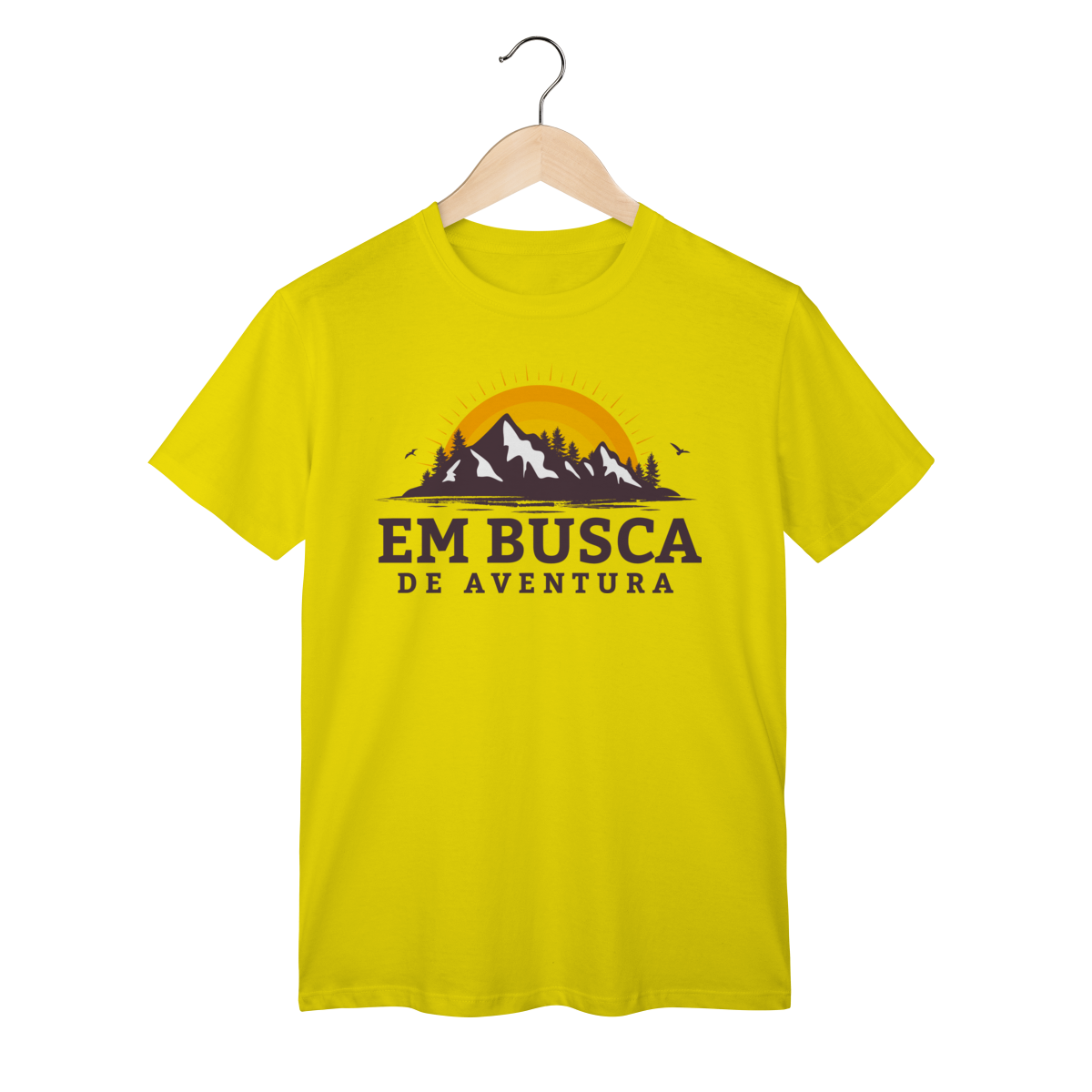 Camiseta Unisex - Em Busca de Aventura