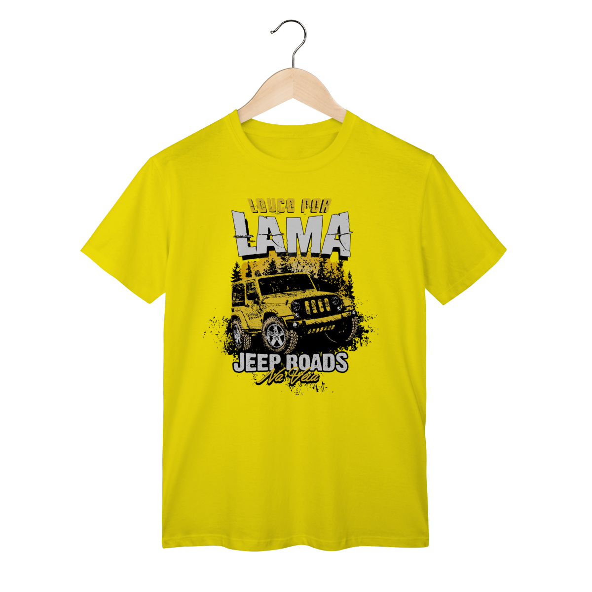 Camiseta Unisex - Louco Por Lama 4x4