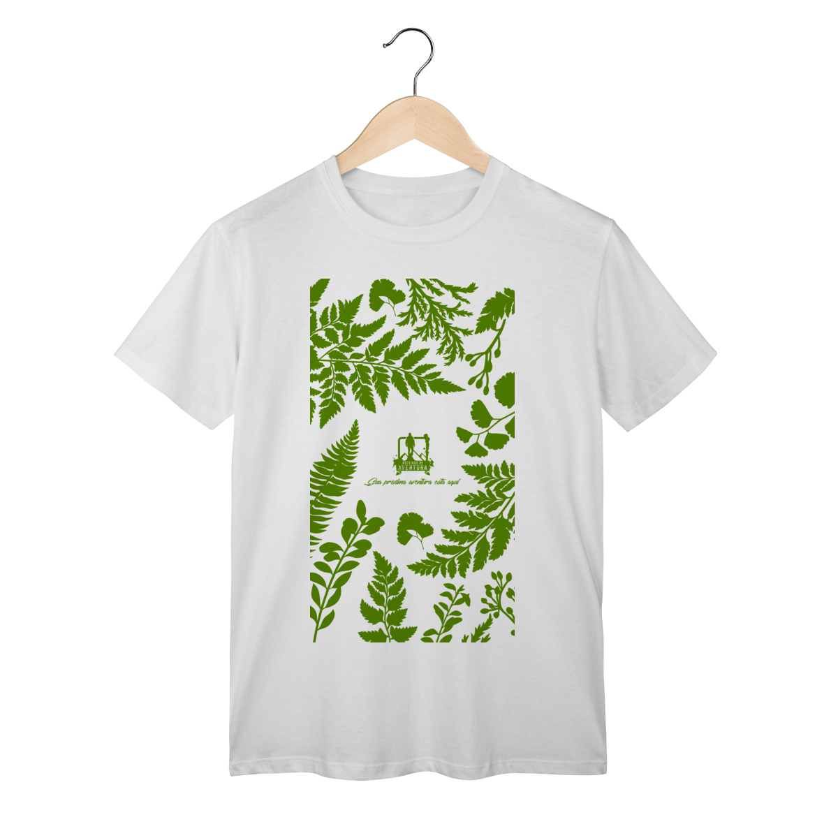 Camiseta Unisex - Folhas da Natureza
