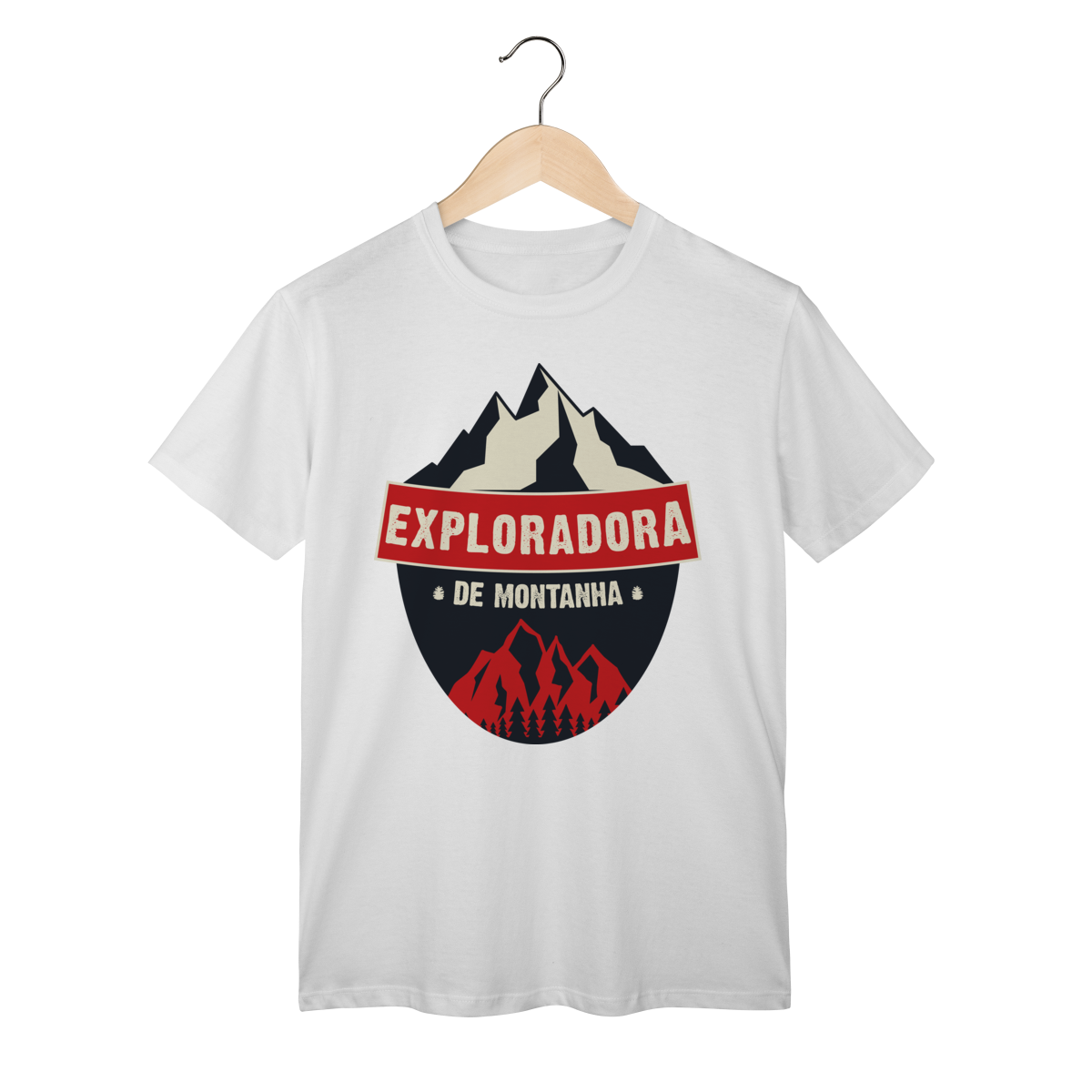 Camiseta Unisex - Exploradora de Montanha