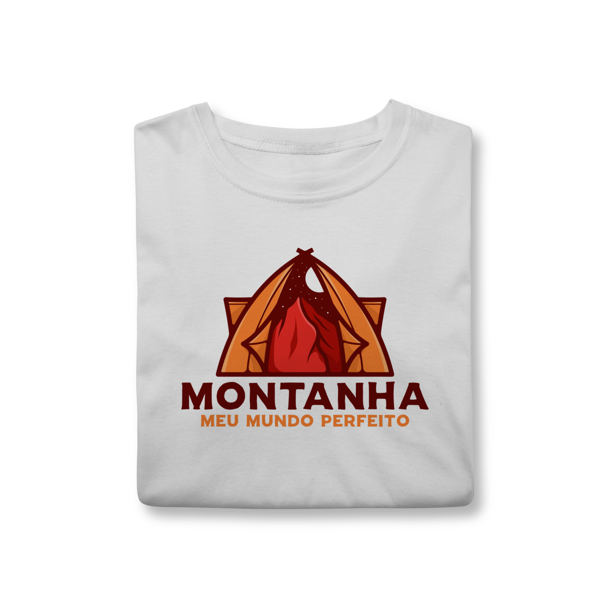 Camiseta Unisex - Montanha Meu Mundo Perfeito 