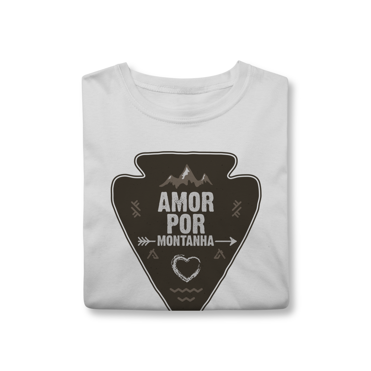 Camiseta Unisex - Amor por Montanha