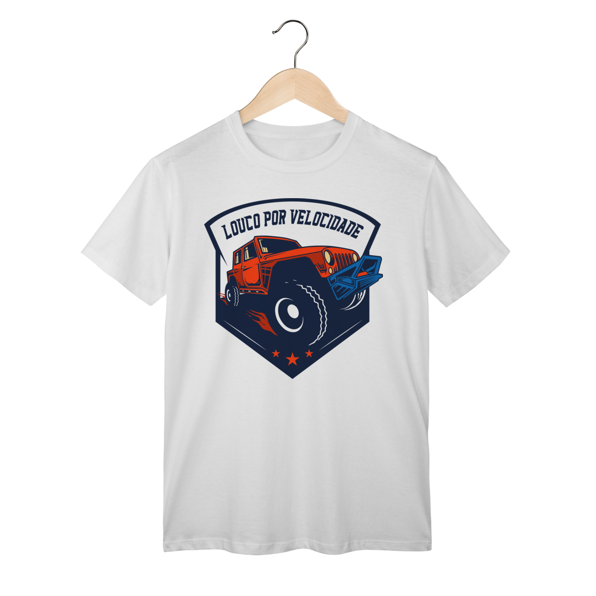 Camiseta Unisex - Louco por Velocidade 4X4