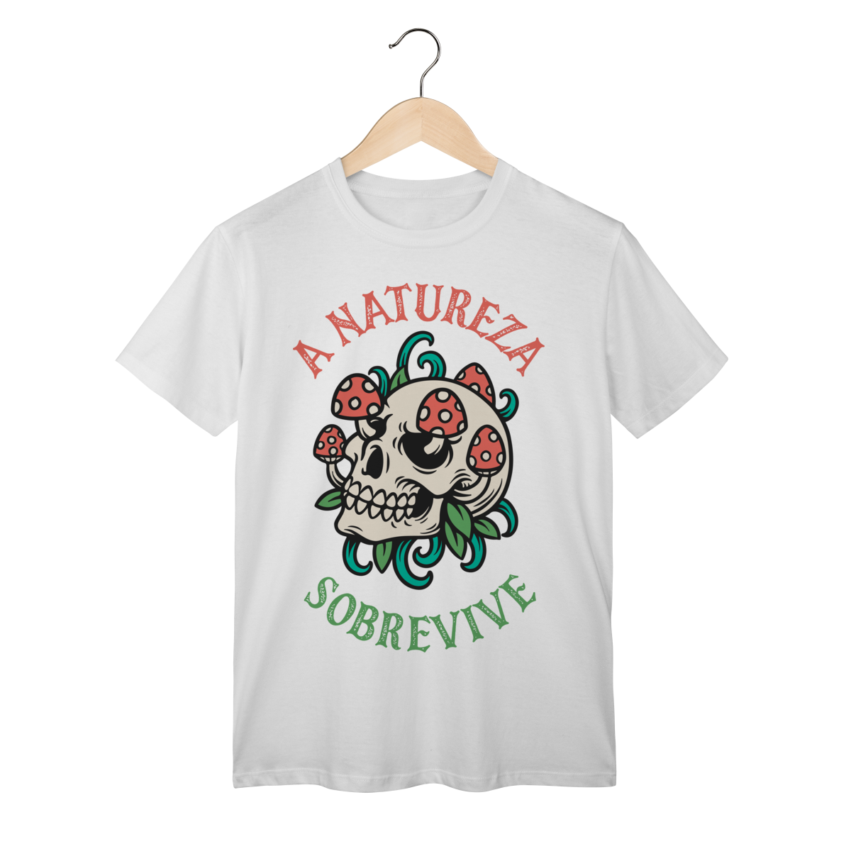 Camiseta Unisex - A Natureza Sobrevive