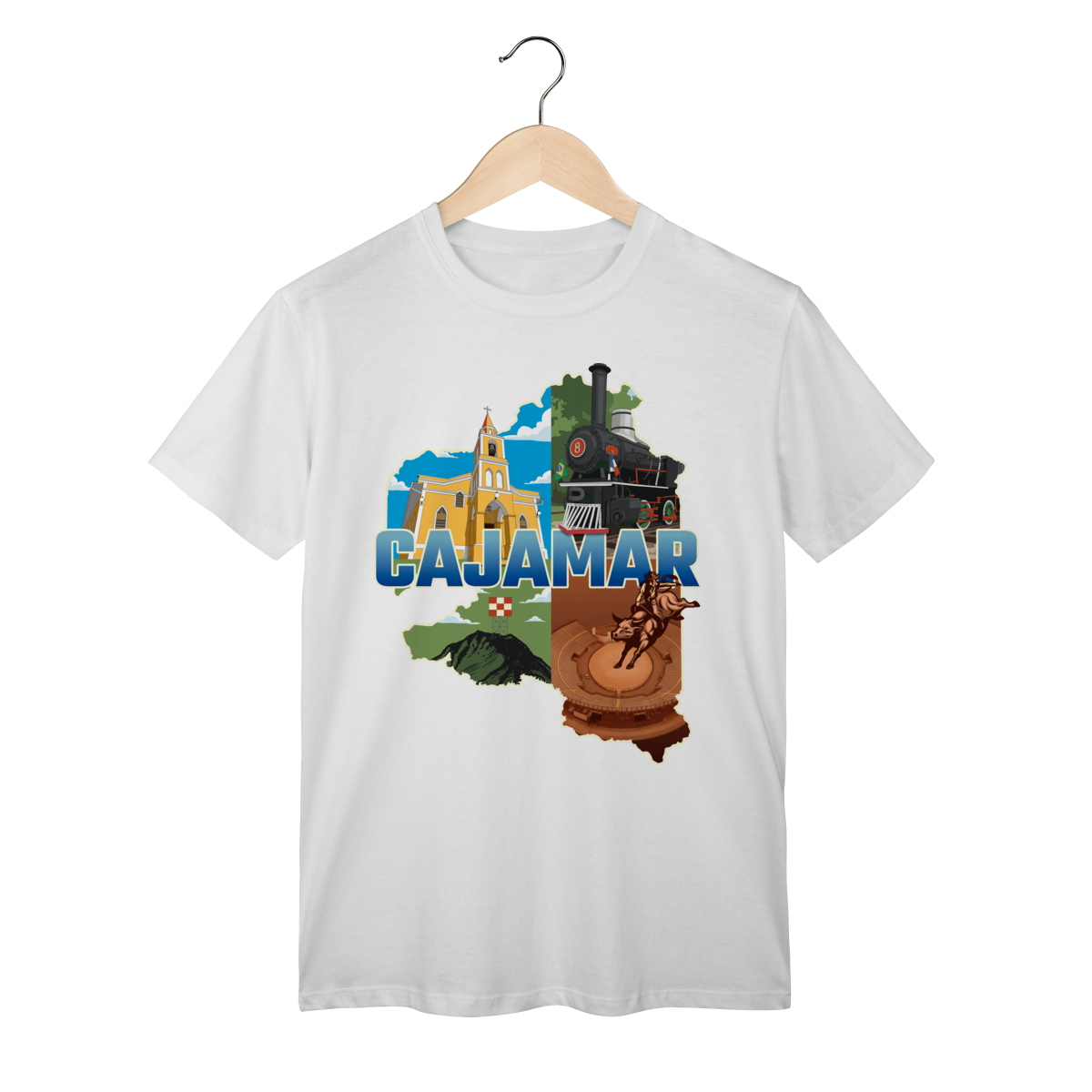 Camiseta Unisex - Visite Cajamar