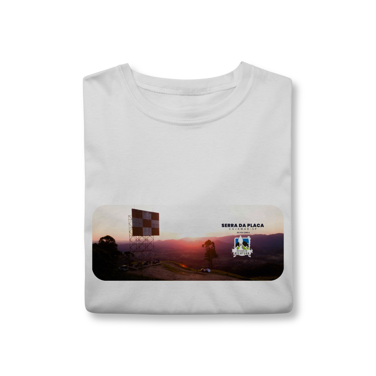 Camiseta Unisex - Visite a Serra da Placa em Cajamar