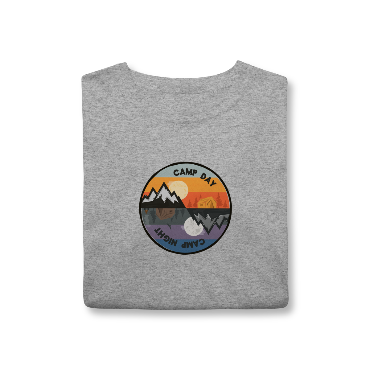 Camiseta Unisex - Camp Day Camp Night