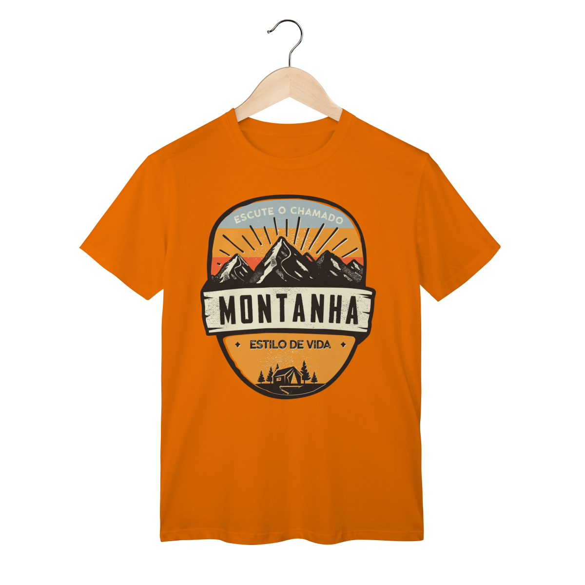 Camiseta Unisex - Montanha Estilo de Vida