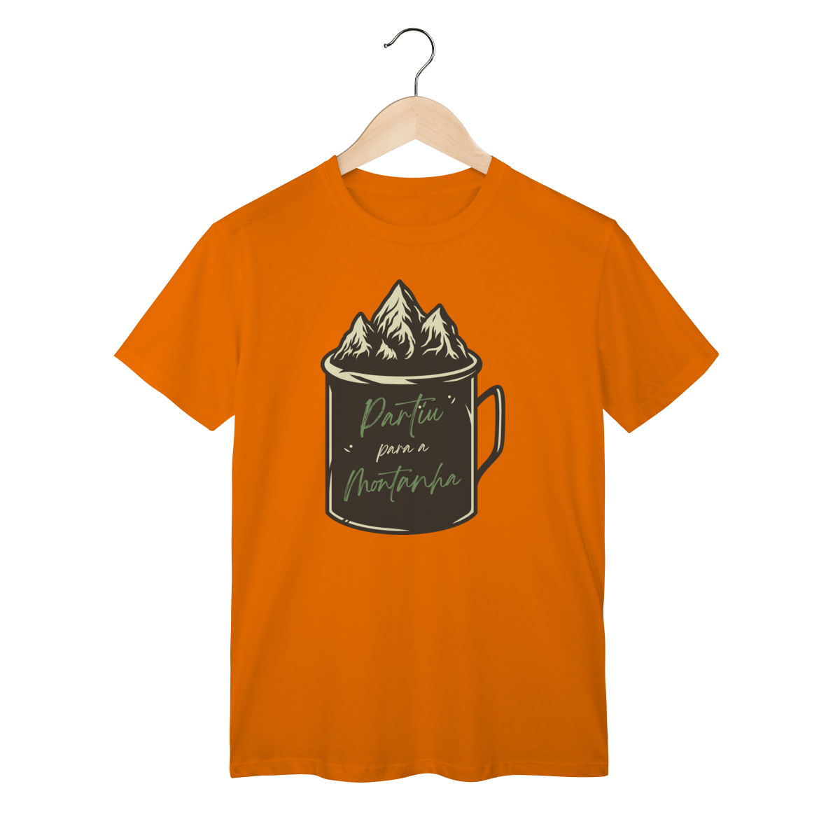 Camiseta Unisex - Partiu Para Montanha