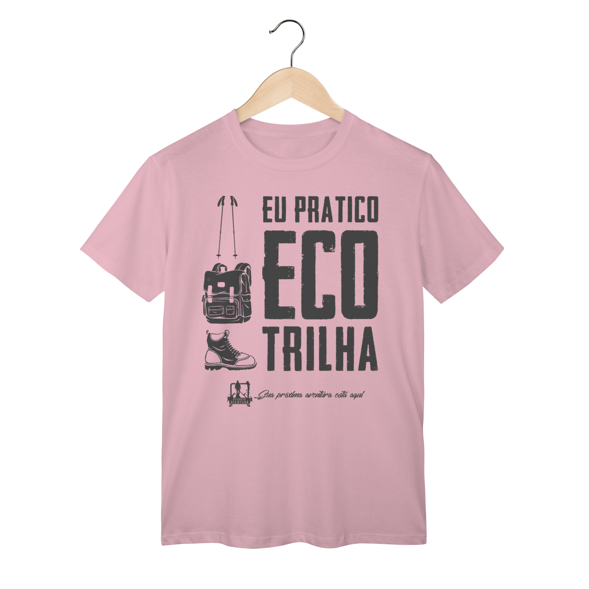 Camiseta Unisex - Eu Pratico Eco Trilha