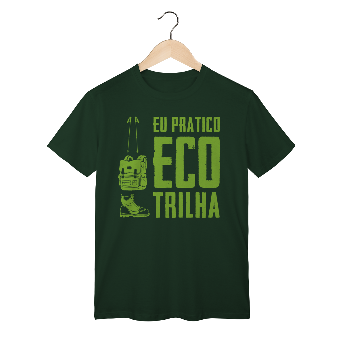 Camiseta Unisex - Eu Pratico Eco Trilha