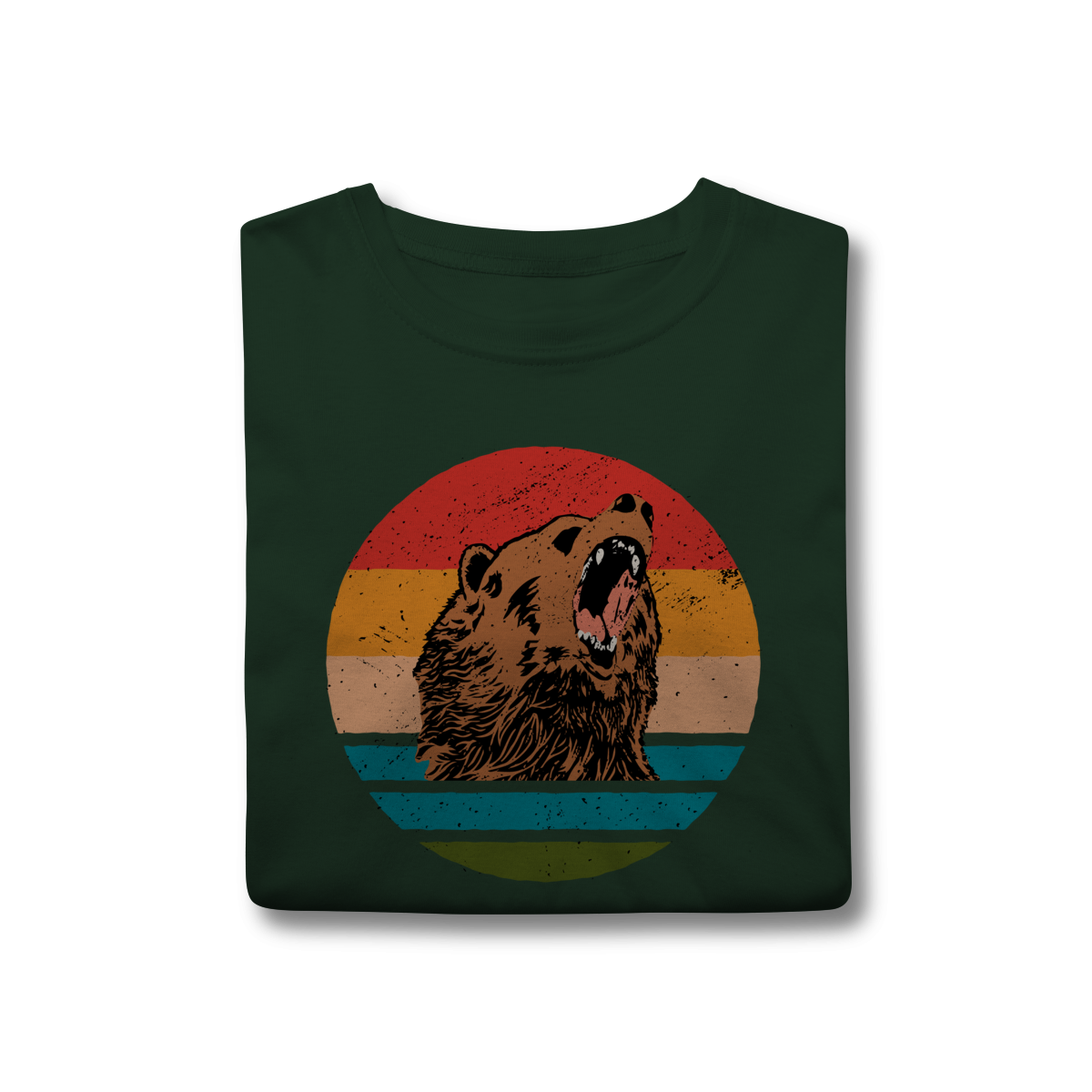 Camiseta Unisex - Urso Marrom