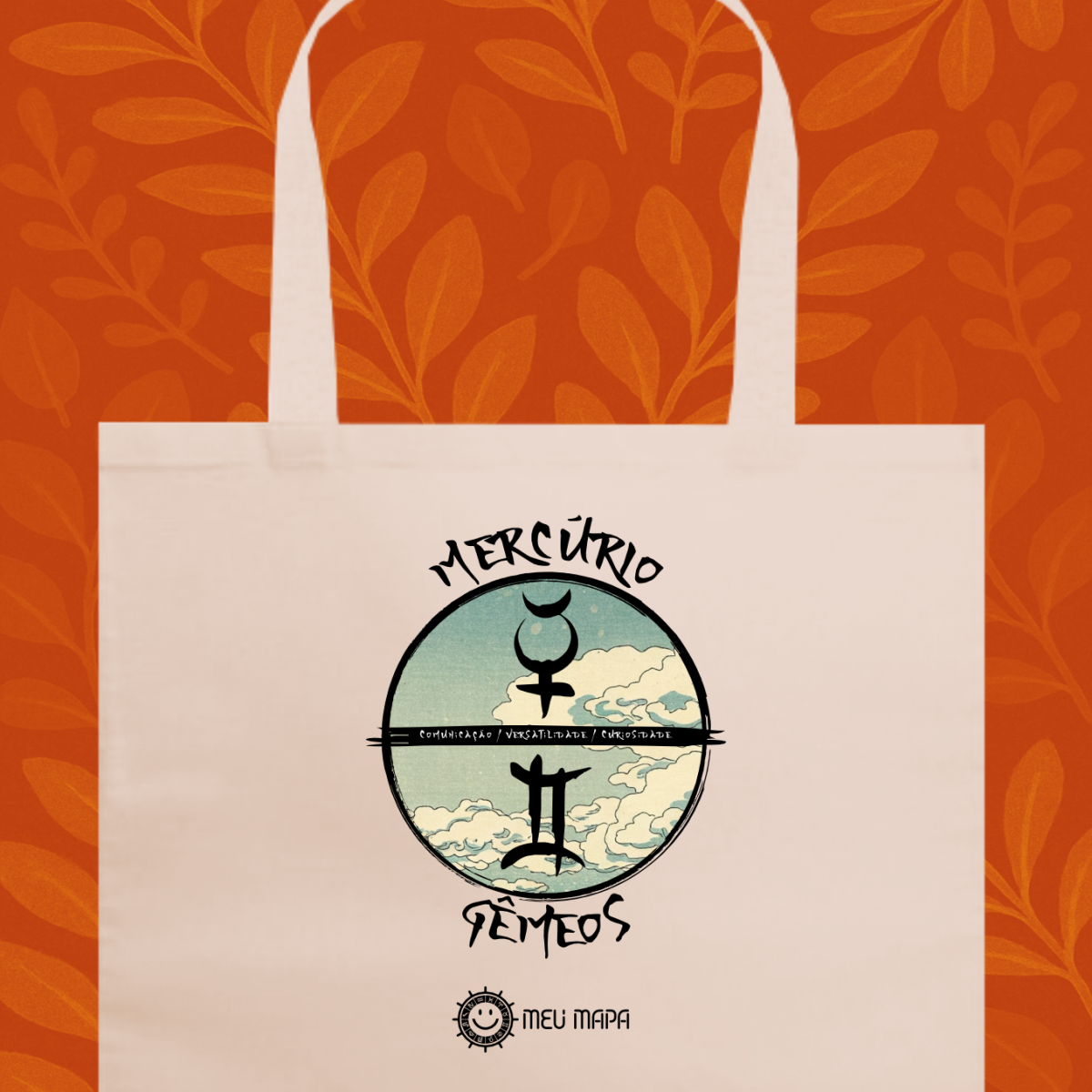 Ecobag Gêmeos/Mercúrio Ilustrada