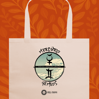 Ecobag Gêmeos/Mercúrio Ilustrada