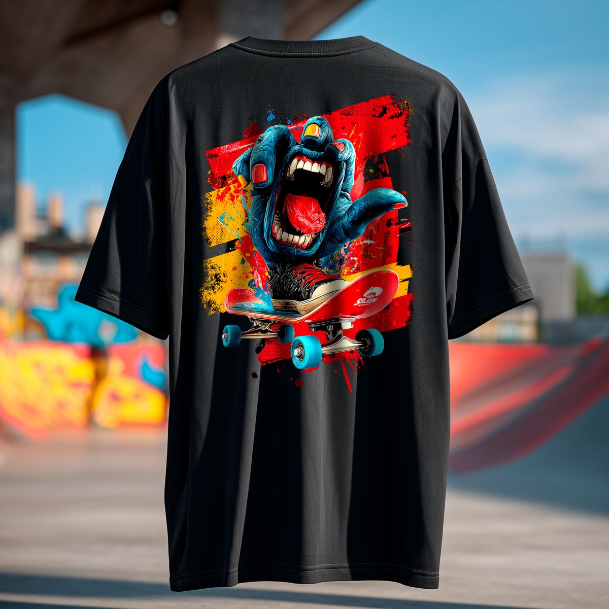 Blue Rage - Oversized