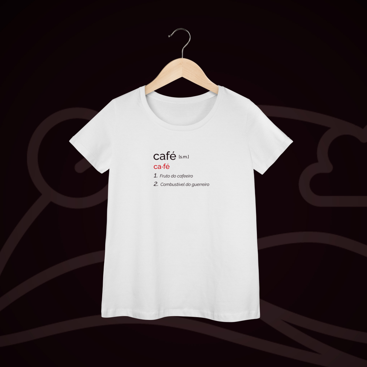 Camiseta Babylook CA.FÉ