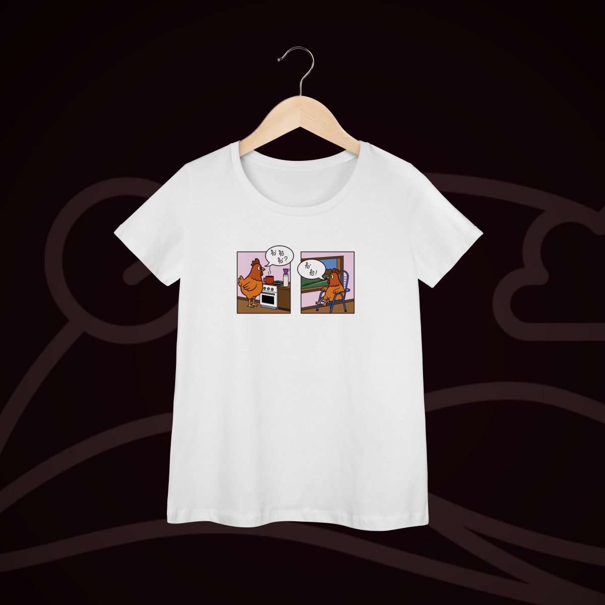 Camiseta Babylook PÓ, PÔ O PÓ?