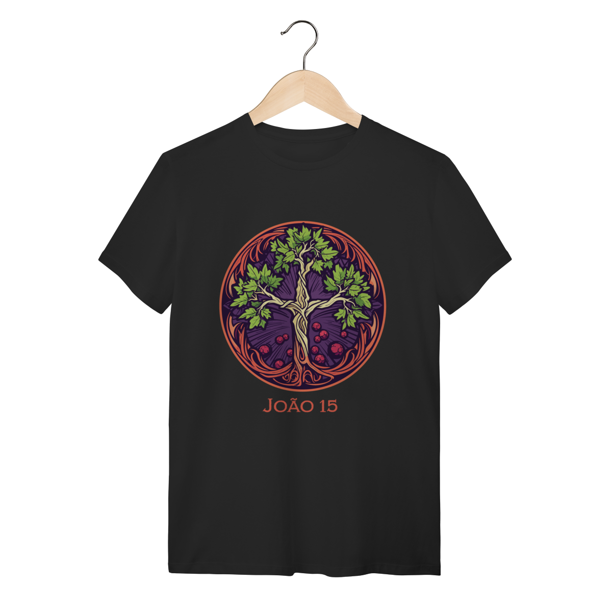 Camiseta Evangélica João 15 – A Videira Verdadeira