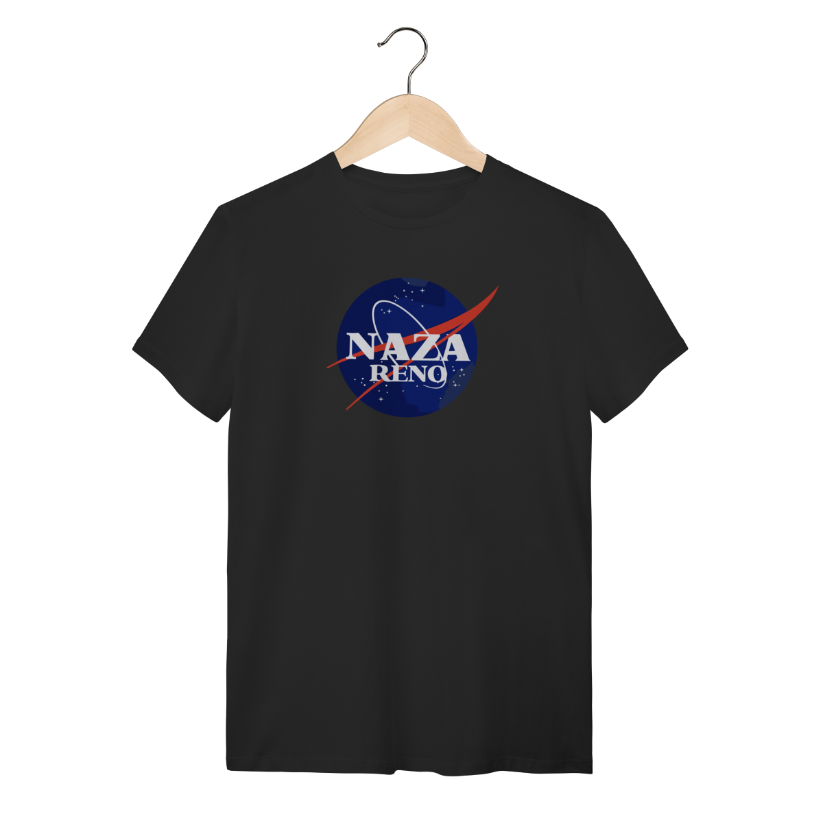 Camiseta Cristã Nazareno – Edição Espacial (NASA Style)