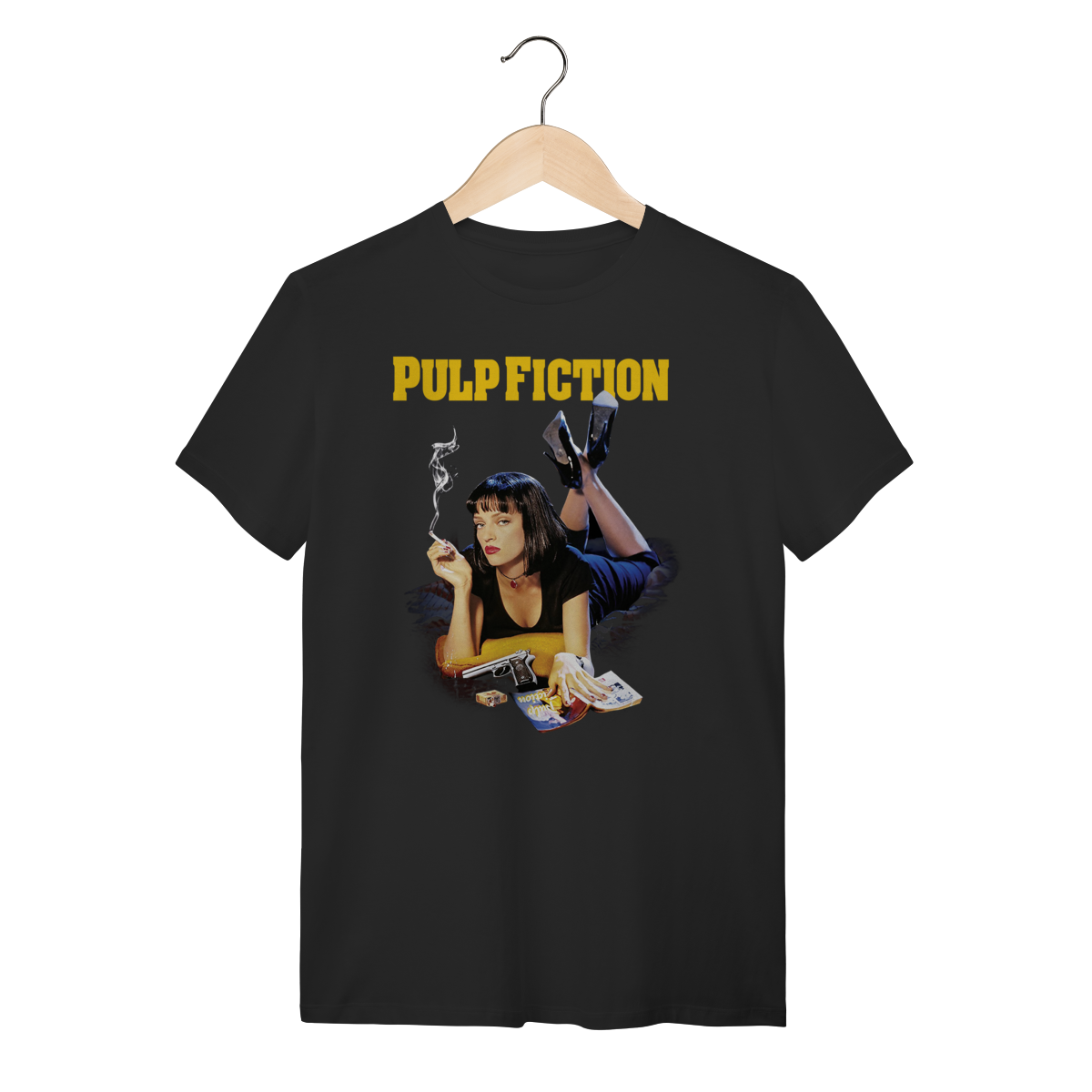 Camiseta Pulp Fiction Mia Wallace - Quentin Tarantino Cult 