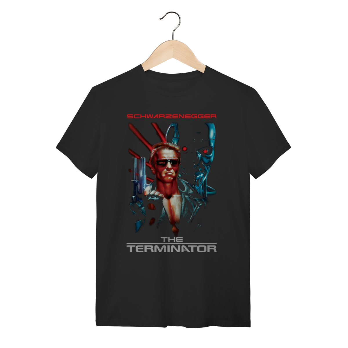 Camiseta The Terminator - Arnold Schwarzenegger Sci-Fi 84 
