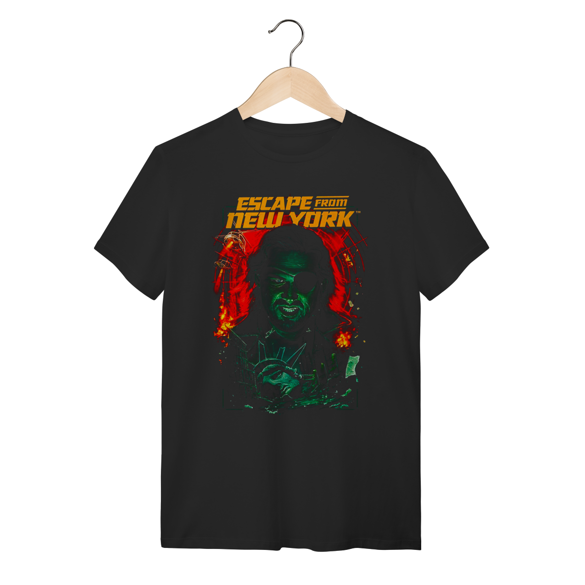 Camiseta Escape from New York Snake Plissken - John Carpenter 