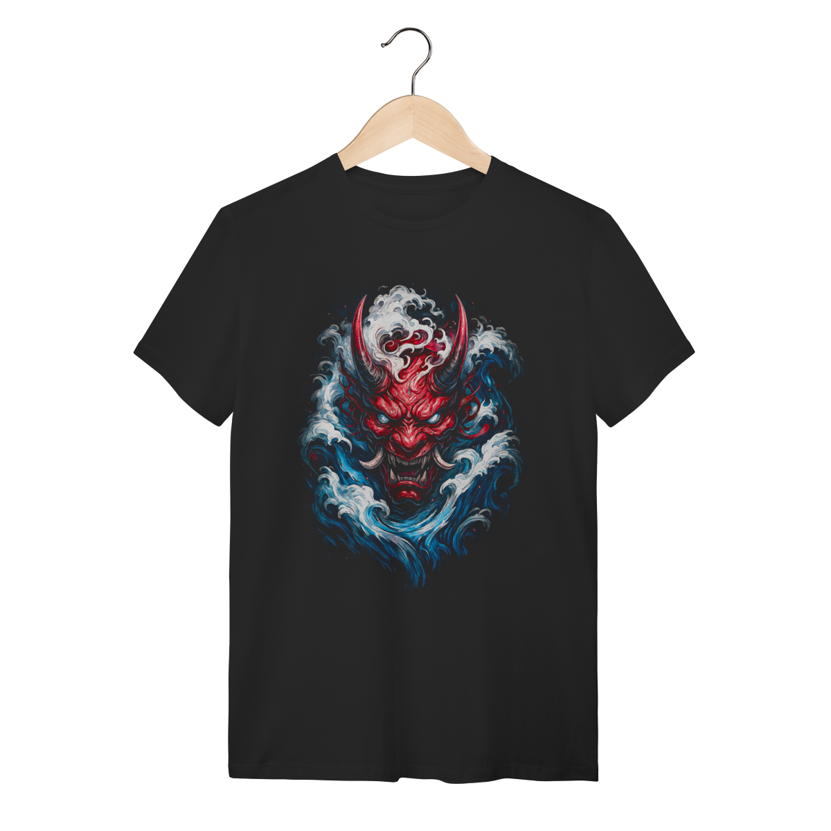 Camiseta Hannya Spirit - Great Wave & Demon 
