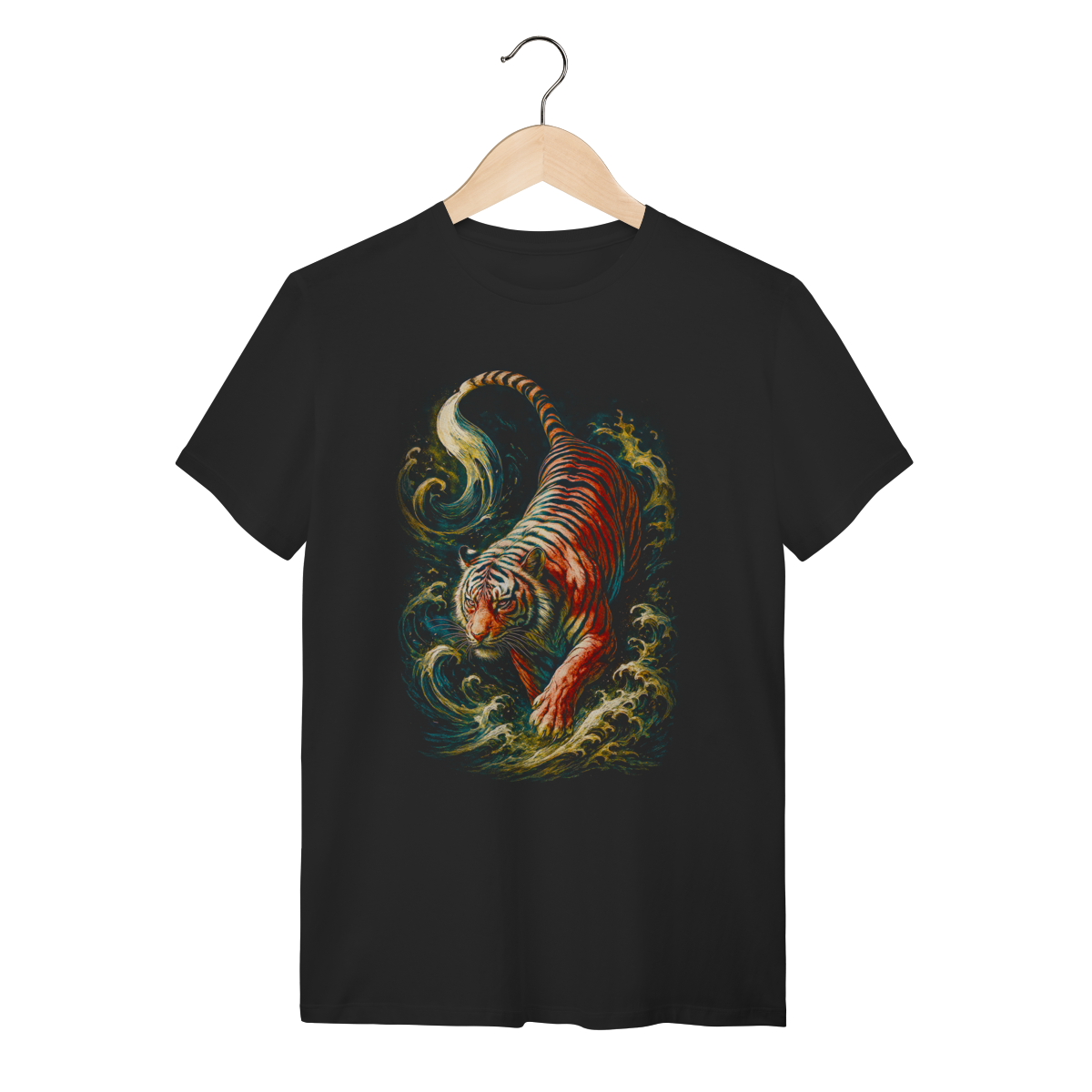 Camiseta Tiger Strike - Great Wave & Predator 