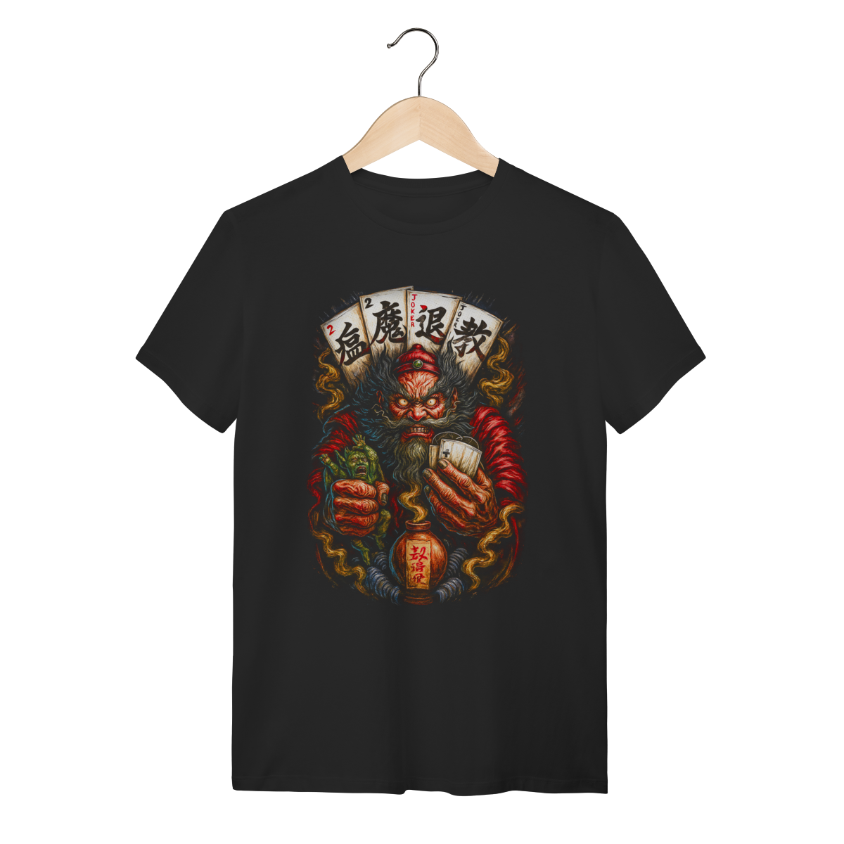 Camiseta Mystic Exorcist - Oni Hunter & Cards 