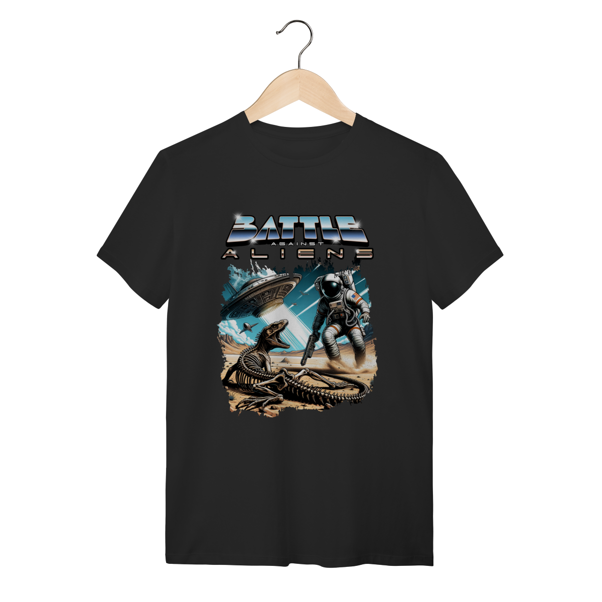 Camiseta Preta BMX Freestyle - Algodão Streetwear Radical