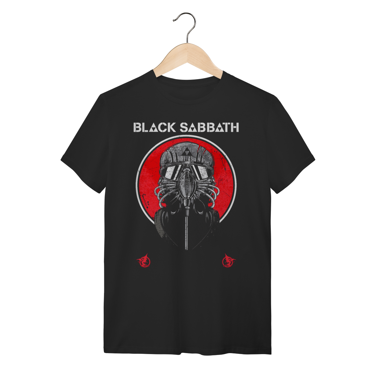 Camiseta Black Sabbath Masculina Preta Algodão Technical Ecstasy