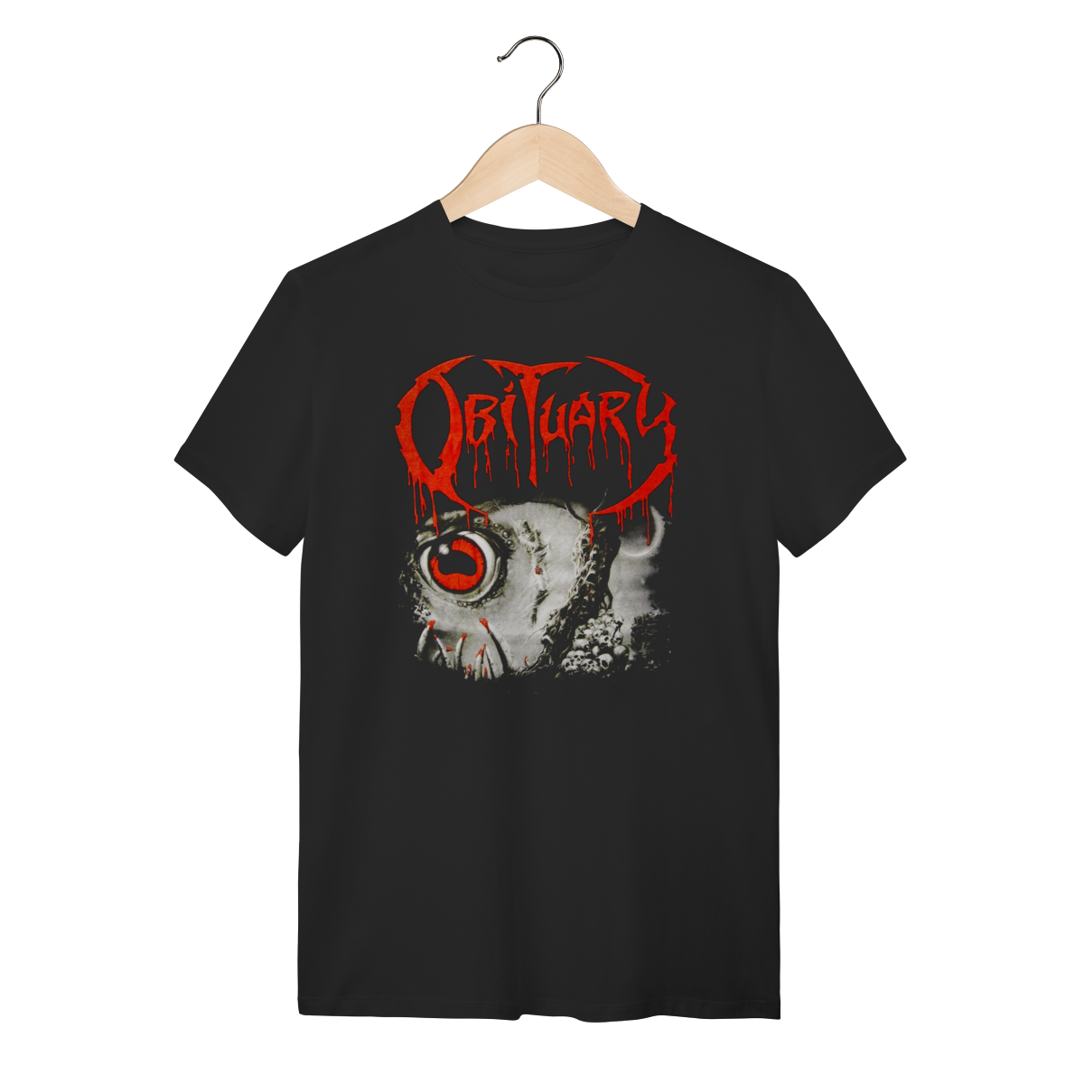 Camiseta Obituary Death Metal Preta 100% Algodão
