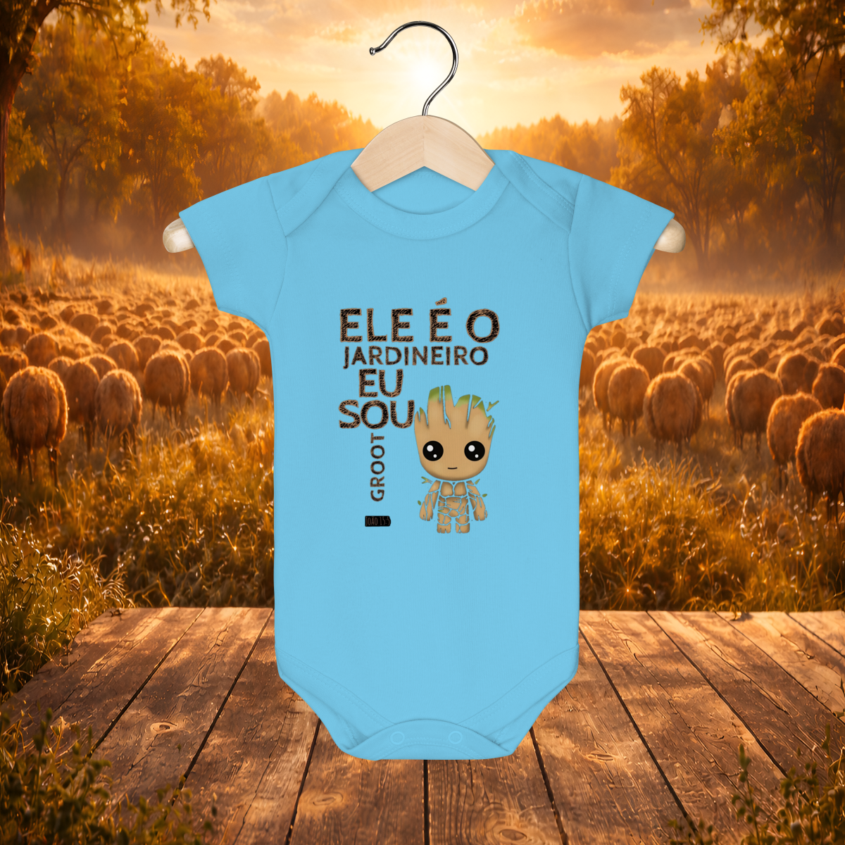 Body Infantil Eu sou Groot