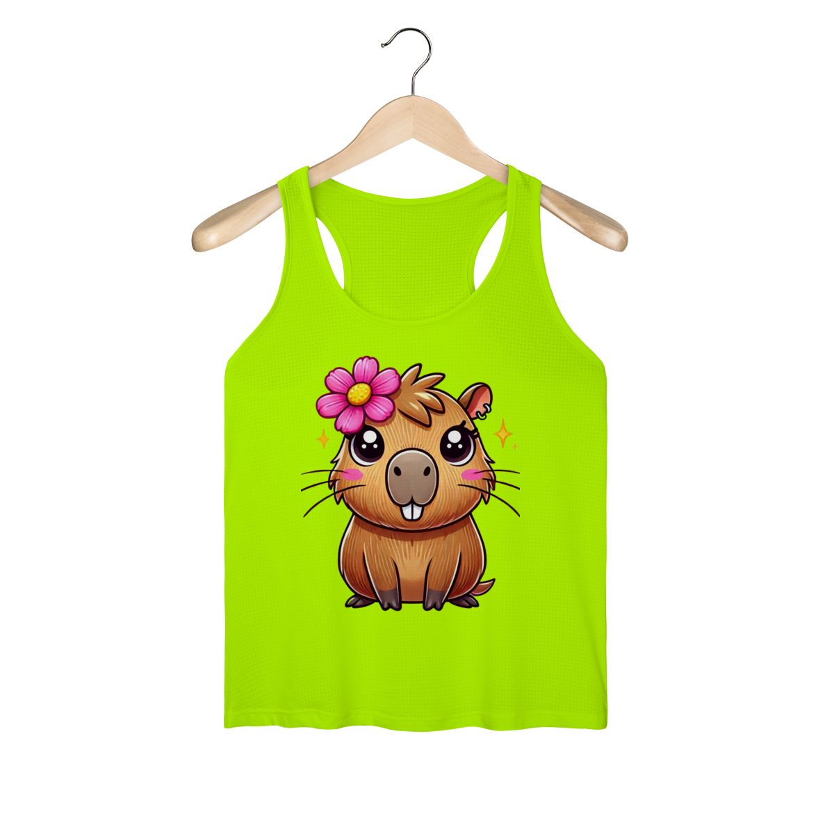 Regata Feminina Sport UV capivara fofa