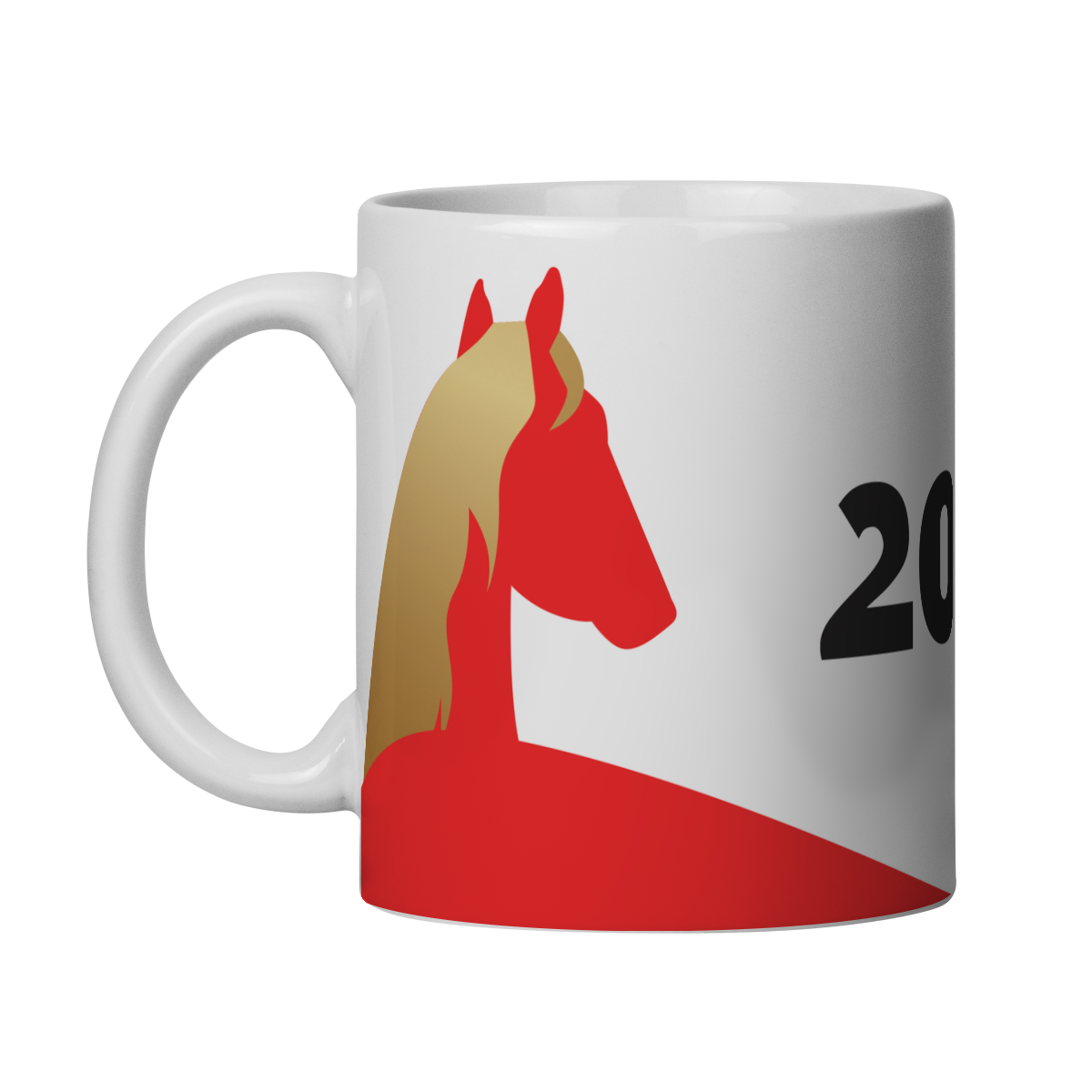Caneca - Ano Novo Chinês 2026 – Cavalo Moderno