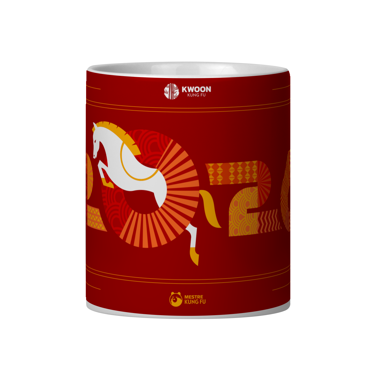 Caneca - Ano Novo Chinês 2026 – Cavalo em Movimento