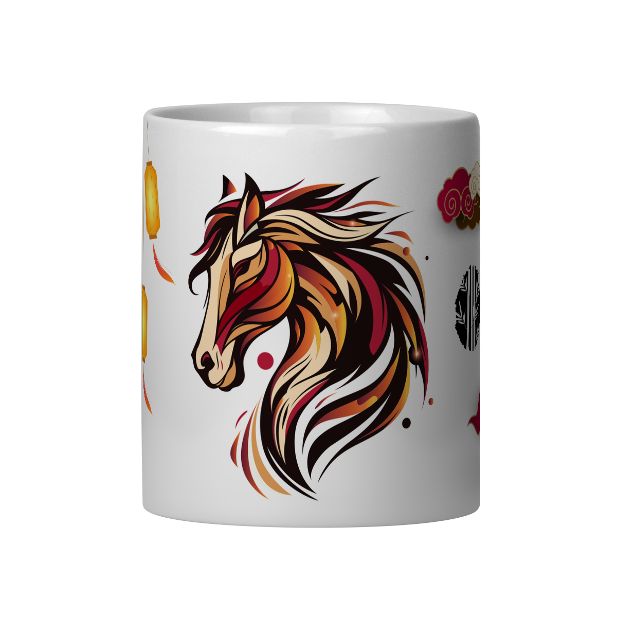 Caneca - Ano Novo Chinês 2026 – Cabeça do Cavalo