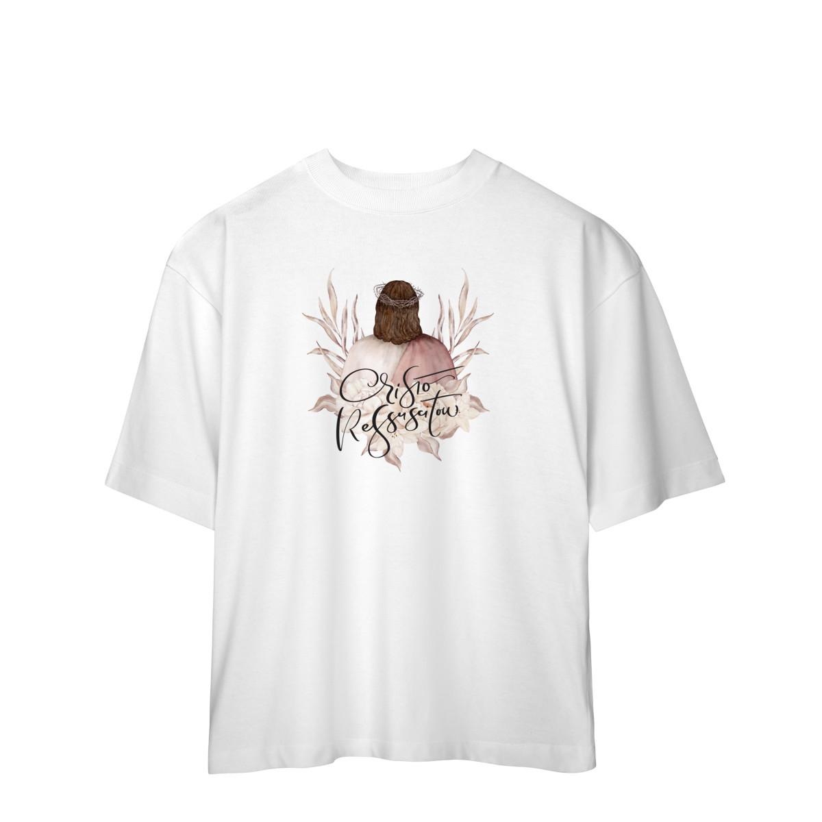 Nome do produto: Oversized - Jesus Ressuscitou
